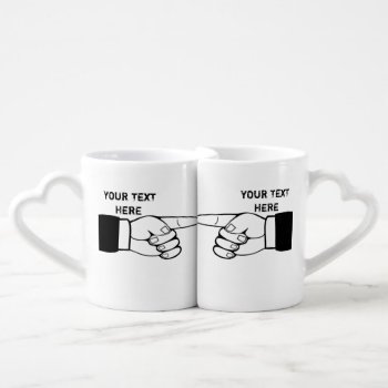 Funny Matching Couple Mug Edit Text Coffee Mug Set by Boopoobeedoogift at Zazzle