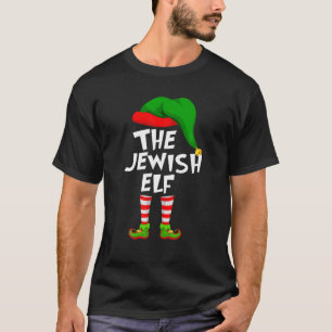 Funny Matching Family Christmas The Jewish Elf T-Shirt