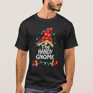 Funny Matching Family Costumes The Handy Gnome Chr T-Shirt