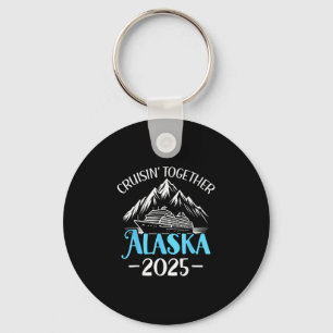 Funny Matching Family Friends And Group Alaska Cru Keychain
