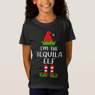 Funny Matching Family I'm The Tequila Elf Christma T-Shirt