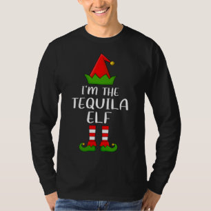 Funny Matching Family I'm The Tequila Elf Christma T-Shirt