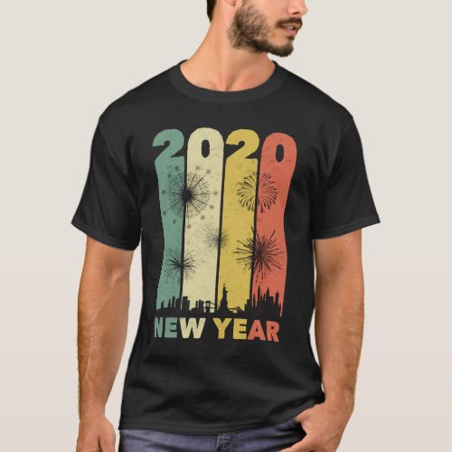Funny Matching Family New Years Eve 2020 Party T_Shirt
