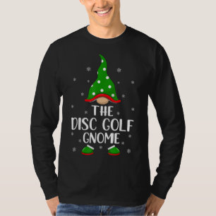 Funny Matching Family The Disc Golf Gnome Christma T-Shirt