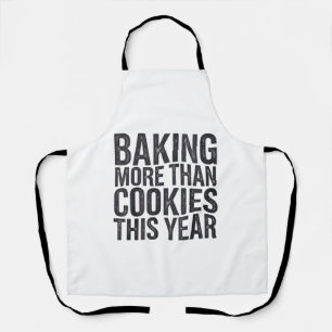 Funny Maternity Christmas Bumps First Xmas Apron