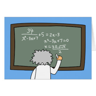 Funny Math Cards - Greeting &amp; Photo Cards | Zazzle