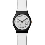 Funny Math Equation Geek Wrist Watch Funny Math Equation Geek Wrist Watch