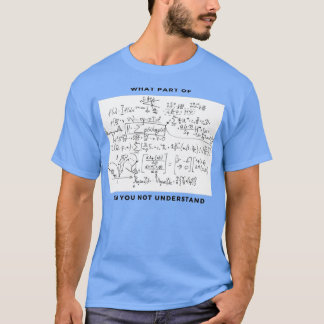 funny math equation T-Shirt