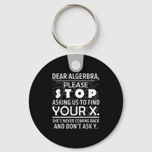 Funny Math For Math Lovers Nerd Nerdy Hilarious De Keychain