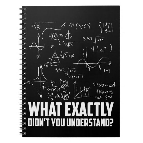 Funny Math Geek Physics Science Joke Notebook