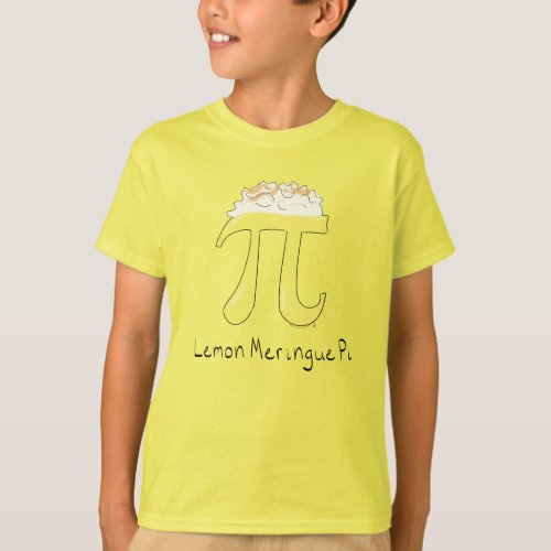 Funny Math Humor Lemon Pi Symbol T_Shirt