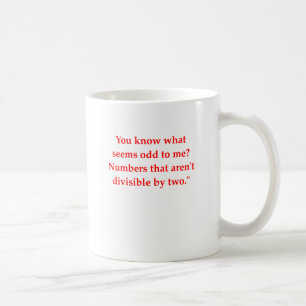 funny math joke coffee mug