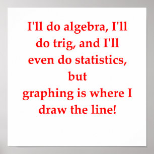 funny math joke poster