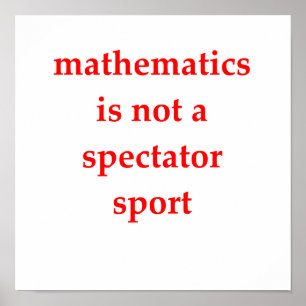 funny math joke poster