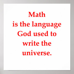 funny math joke poster