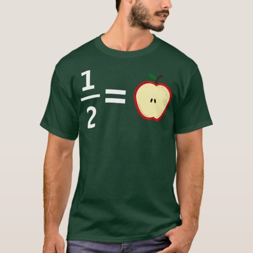 Funny Math Jokes Half T_Shirt