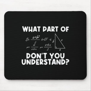 Funny Math Quote Mathematics Dear Math Teacher Sol Mouse Pad