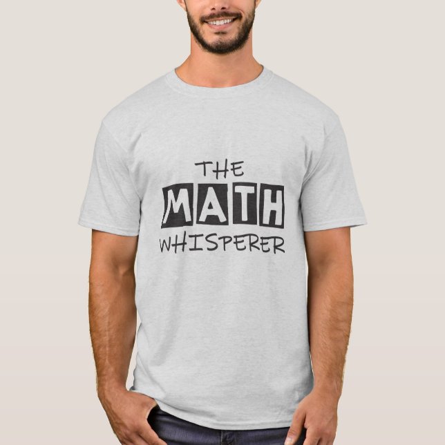 Funny Math Shirt Mathematician Gift  (Front)