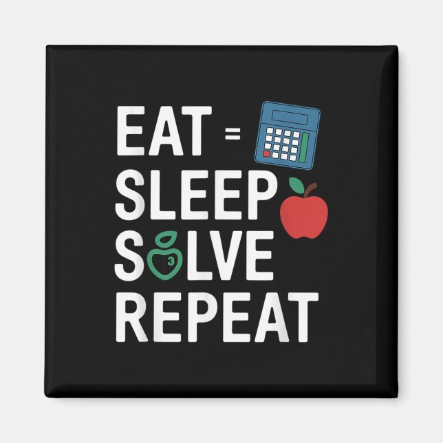 Funny Math Teacher Algebra Cl Back To School  Magnet (Front)