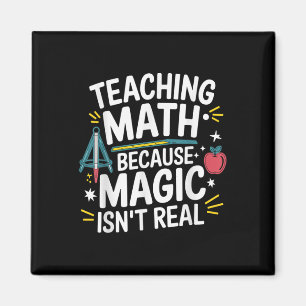 Funny Math Teacher Algebra Lover Back To School  Magnet