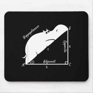 Funny Math Teacher,funny Hiptenuse,geometry Teache Mouse Pad