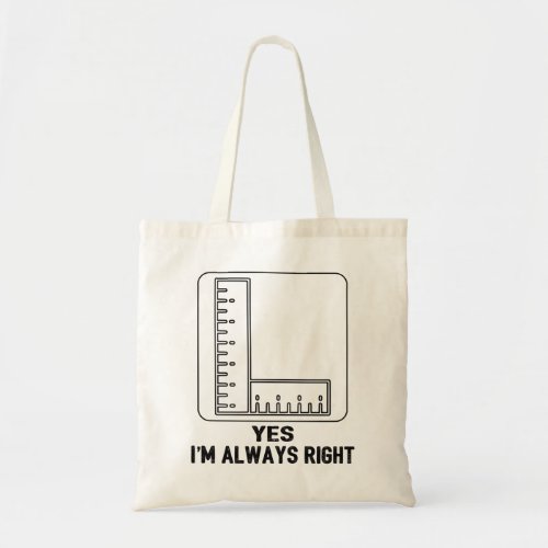 Funny Math Teacher Joke Fun Best Math Quotes Tote Bag