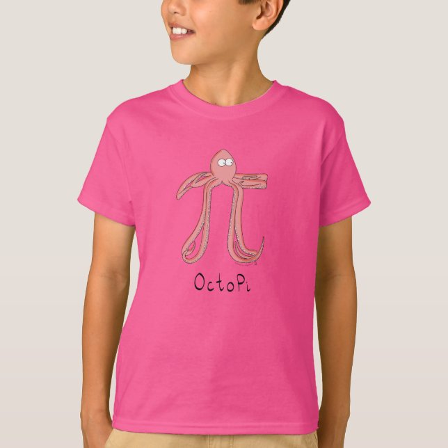 Funny Math Teacher Octopus T-Shirt (Front)