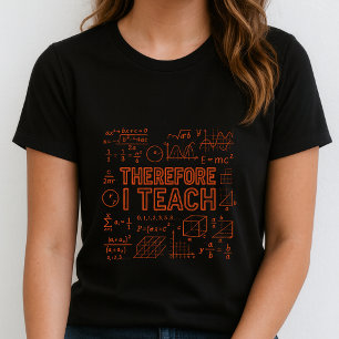 Funny Math Teacher Tee; Equations & Graphs Teacher T-Shirt