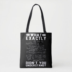 Funny Mathematician Physicis Teacher Science Nerd Tote Bag
