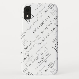 Funny Mathematics Formulas Math Geek iPhone XR Case