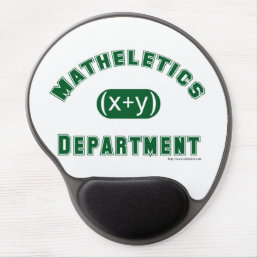 Funny Mathletics Department Gel Mouse Pad