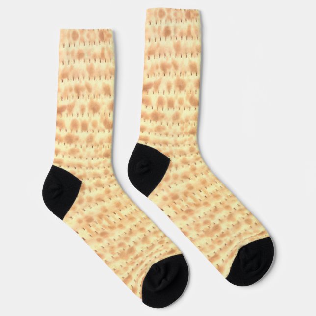 Funny Matzo Passover Seder Pesach 4Yael Socks (Right)