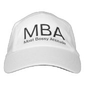 Funny MBA Acronym Hat (Front)