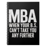 Funny MBA Master Degree Graduation Day