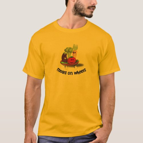 Funny Meals on Wheels T_Shirt