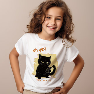 Funny Mean Cat | Fun T-Shirt