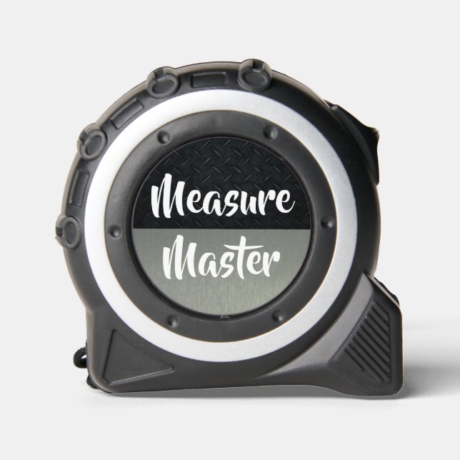 Funny Measure Master Pro Carpenter  Tape Measure (Front)