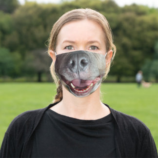 Funny Meaty Snout Adult Cloth Face Mask