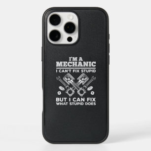 Funny Mechanic for Men Dad Car Auto Diesel Automob iPhone 16 Pro Max Case