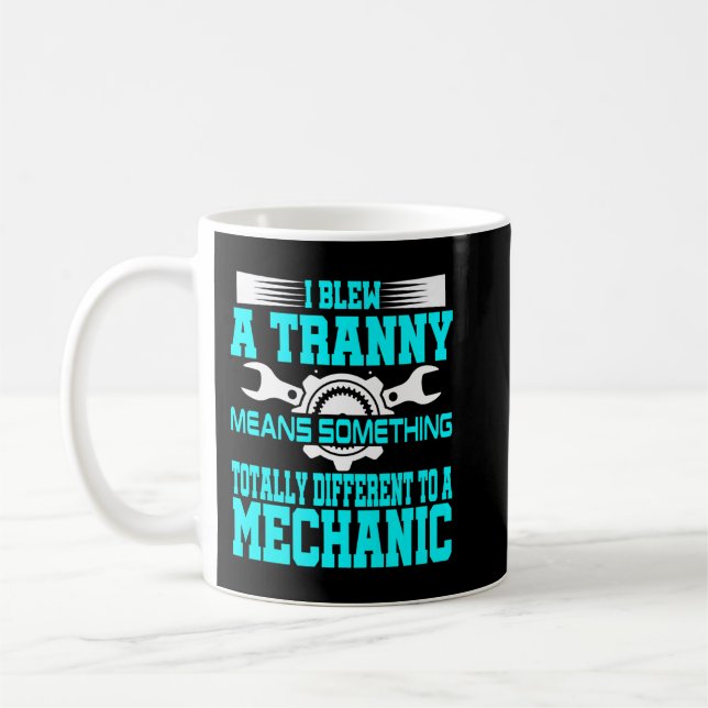 Funny Mechanic Gag Gift Offensive Humor Aircraft D Coffee Mug (Left)