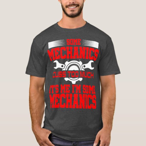 Funny Mechanic Gag Gift Offensive Humor Aircraft T_Shirt