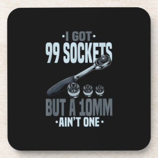Funny Mechanic Gift For A Car Mechanic Beverage Coaster