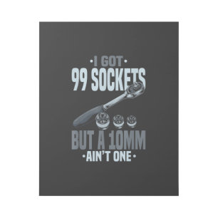 Funny Mechanic Gift For A Car Mechanic Gallery Wrap
