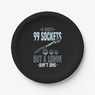 Funny Mechanic Gift For A Car Mechanic Paper Plates