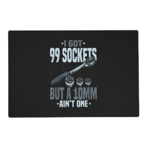 Funny Mechanic Gift For A Car Mechanic Placemat