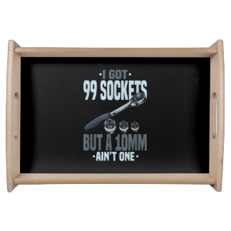 Funny Mechanic Gift For A Car Mechanic Serving Tray