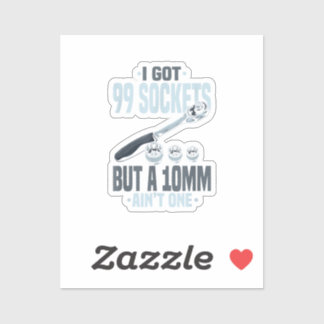 Funny Mechanic Gift For A Car Mechanic Sticker