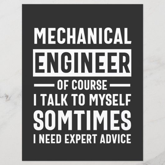 Funny Mechanical Engineer Gift (Front)