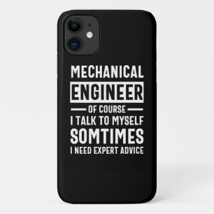 Funny Mechanical Engineer Gift iPhone 11 Case