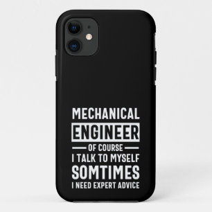 Funny Mechanical Engineer Gift iPhone 11 Case